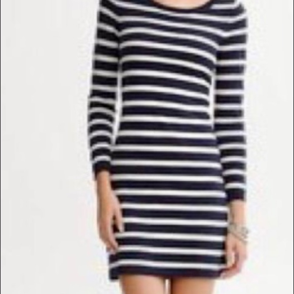 Banana republic striped sweater dress